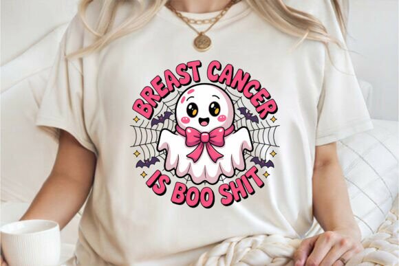 Breast Cancer Halloween Sublimation PNG Graphics