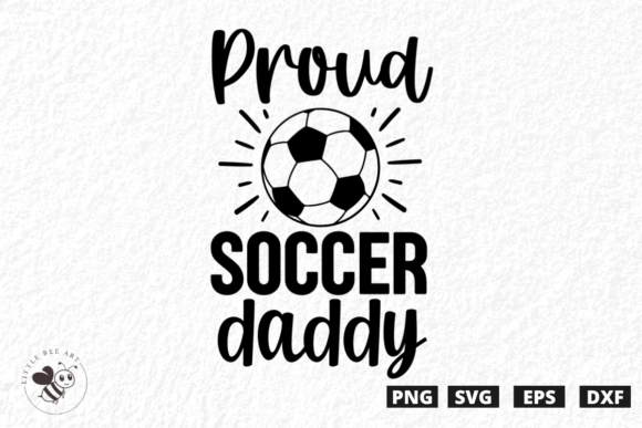 Proud Soccer Daddy SVG: A Designer Review for T-Shirt Designs and Graphics