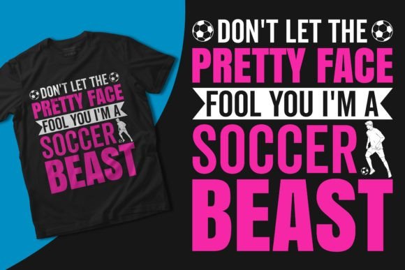 Soccer Beast SVG: Graphics & T-Shirt Designs