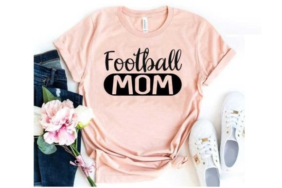 Soccer Svg Design, Football Mom Graphics