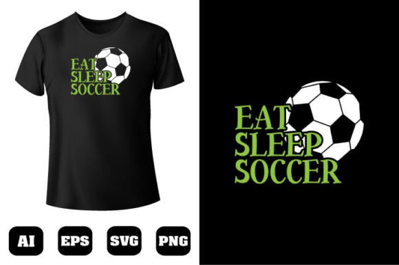 Soccer T-shirt Design 14