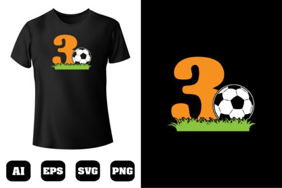 Soccer T-shirt Design 88